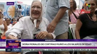 En Argentina falleció la lideresa Nora Morales de Cortiñas