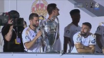 El discurso de los jugadores del Real Madrid en Cibeles