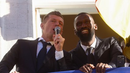 La despedida de Toni Kross y la broma de Rüdiger: "El loco está aquí"