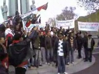 Manifestation a Nantes pour soutenir Redeyef-Tunisie