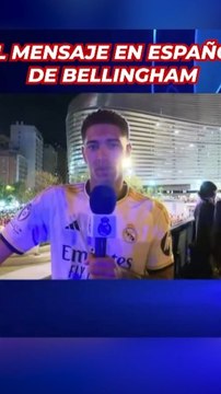 Bellingham hablando en español: Somos campeones de Europa