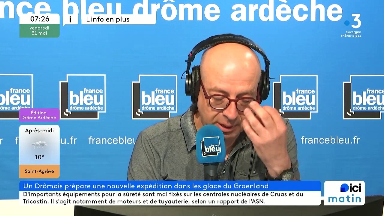 Le glacionaute drômois Serge Aviotte prépare une nouvelle expédition au Groenland