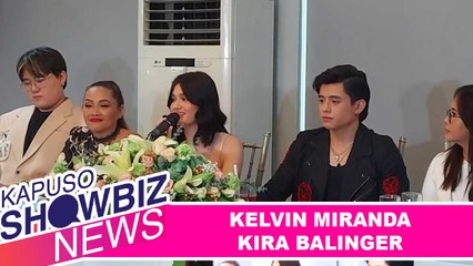 Kapuso Showbiz News: Kelvin Miranda, Kira Balinger describe working together as "very refreshing"