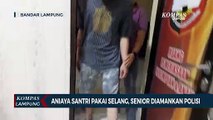 Aniaya Santri Pakai Selang, Senior Diamankan Polisi