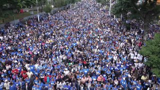 Marcha por Jesús reúne a miles de personas en la ciudad brasileña de Sao Paulo