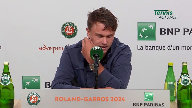 Tennis - Roland-Garros 2024 - Holger Rune : I thought about the Federer vs Sandgren match...