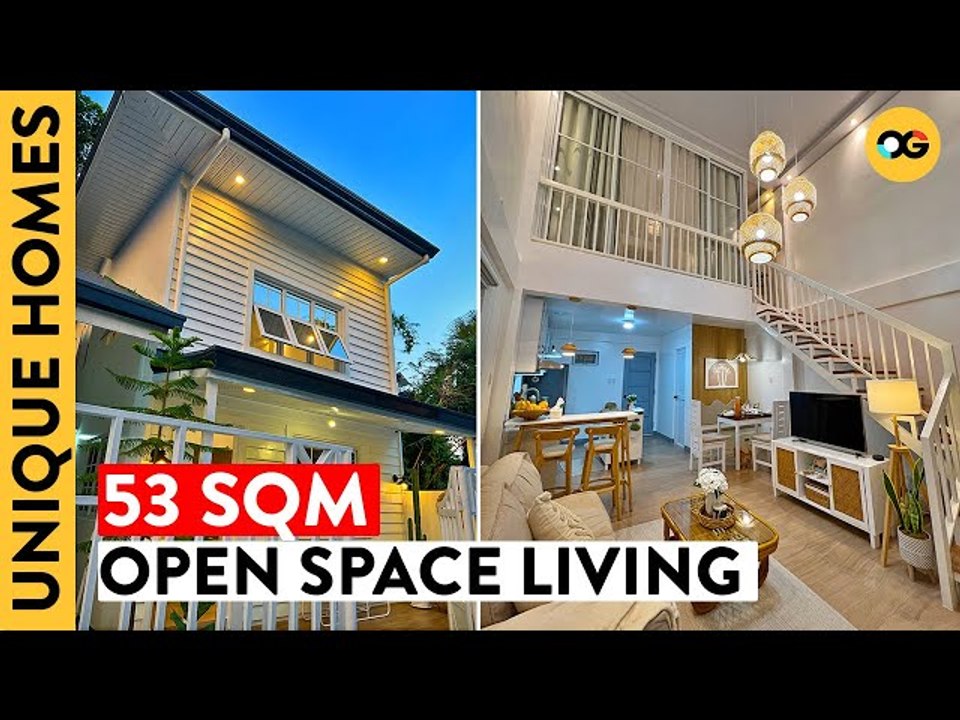 Tour This Dreamy Scandinavian-Inspired Loft House in Pangasinan | Unique Home | OG