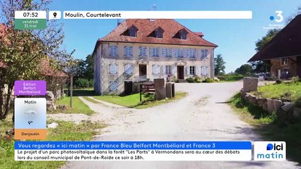 31/05/2024 - Le 6/9 de France Bleu Belfort Montbéliard en vidéo