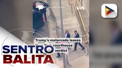 Dating U.S. Pres. Trump, ‘guilty’ sa 34 kaso dahil sa pamemeke ng mga dokumento