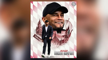 Vincent Kompany becomes new Bayern Munich boss as he looks to put right trophyless season