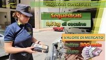 Arrestato a Palermo un trafficante di droga, nel furgone aveva 3,5 kg di cocaina