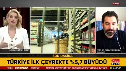 Son Dakika: Türkiye ekonomisinde güçlü büyüme