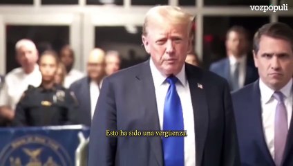 Donald Trump afirma que ha sido un juicio "amañado" y liderado por un juez "corrupto"