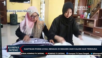 Gantikan Posisi Ayah, Remaja di Sragen Jadi Calon Haji Termuda