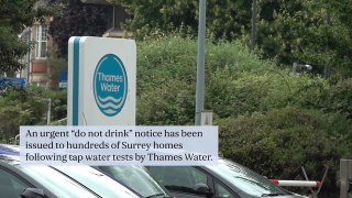 Thames Water issue urgent 'do not drink' warning to hundreds of Surrey homes