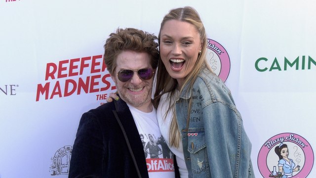 Seth Green and Clare Grant Reefer Madness the Musical Los Angeles Opening Night Premiere