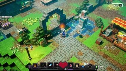 E-Pink and EPIK Sur Minecraft Dungeons