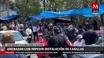 Previo al 2 de junio, maestros de la CNTE amenazan con impedir instalación de casillas en Oaxaca