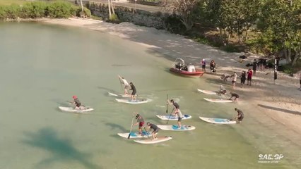 Paddle Boarding in Paradise / SailGP 2024