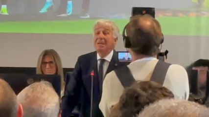 Medaglia d'oro all'Atalanta, Gasperini si commuove: "Saremo ancora più forti e più veri"