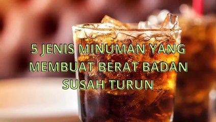 5 Jenis Minuman yang sering kita konsumsi dan bisa Membuat Berat Badan Susah Turun