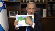 Netanyahu muestra en televisión un mapa de Marruecos que no incluye el Sáhara Occidental