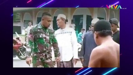 Benang Merah Anggota TNI Tendang Warga, Endingnya Begini