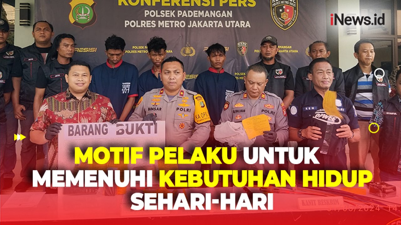 Sindikat Pencurian Spion Mobil Mewah di Jakarta Utara, Polsek Pademangan Tangkap Tiga Pelaku