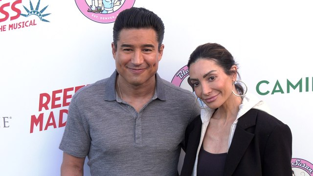 Mario Lopez and Courtney Lopez Reefer Madness the Musical Los Angeles Opening Night Premiere