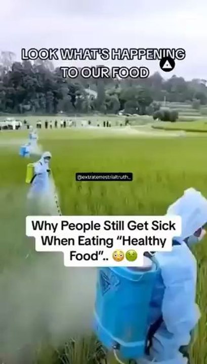 Les Élites empoisonnent nos sources de nourriture….  Croyez-vous les grandes épiceries quand elles vous disent que quelque chose est biologique… ?