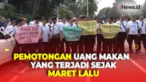 Uang Makan Dipotong, Puluhan Pramudi Trans Jabodetabek Gelar Demo di kantor Dinas Tenaga Kerja