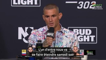 UFC 302 - Poirier : "Je vais prendre un malin plaisir à m'occuper de Makhachev"