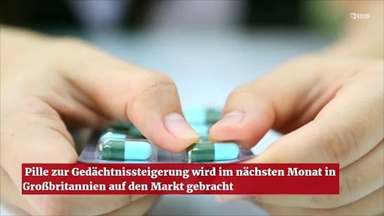 Pille zur Gedächtnissteigerung wird im nächsten Monat in Großbritannien auf den Markt gebracht