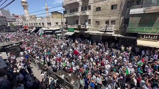 مسيرات حاشدة في الأردن دعما لغزة والمقاومة