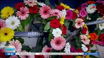 Caravana migrante llega a Texcoco, Edoméx, con rumbo a Estados Unidos