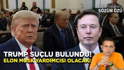 DEMOKRASİ ÖRNEĞİ, TRUMP SUÇLU BULUNDU! ELON MUSK YARDIMCISI OLACAK!
