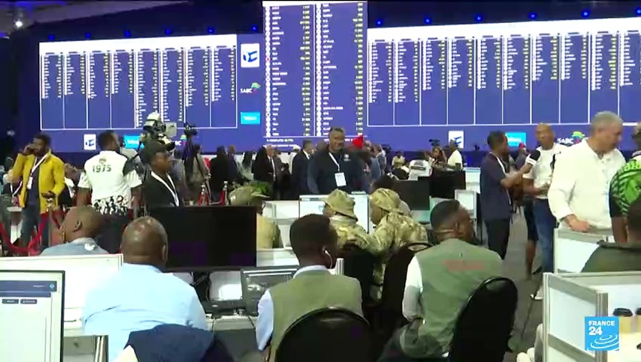Afrique du Sud : l'ANC en mauvaise posture, selon des résultats partiels