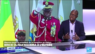 Macron reçoit le président de la transition gabonaise Brice Oligui Nguema