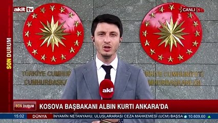 Kosova başbakanı Albin Kurti Ankara'da