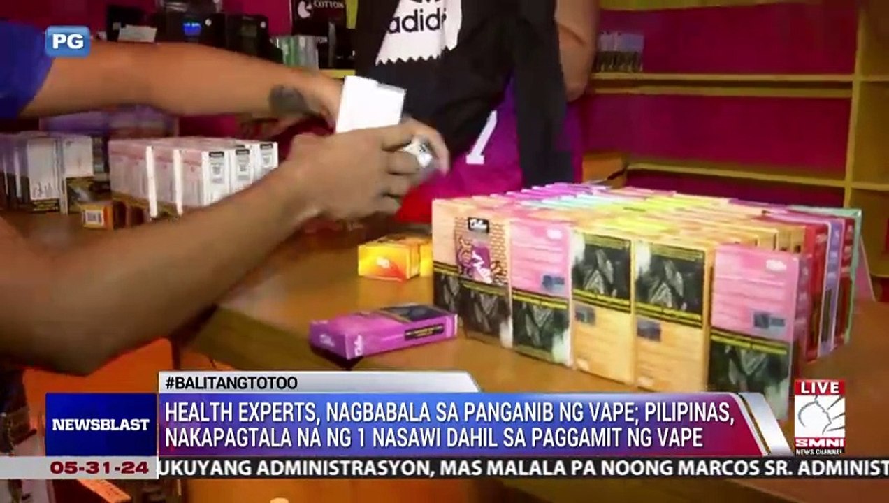 Health experts, nagbabala sa panganib ng vape