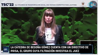 La cátedra de Begoña Gómez cuenta con un directivo de Prisa, el grupo cuya filtración investiga el juez