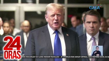 Ex-U.S. Pres. Trump, hinatulang guilty sa 34 counts ng pamemeke ng business records | 24 Oras