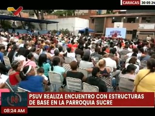 Caracas | Dirigentes de base del PSUV afinan la maquinaria electoral rumbo al 28J