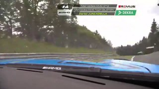 24H Nurburgring 2024 Q3 Juncadella Crash