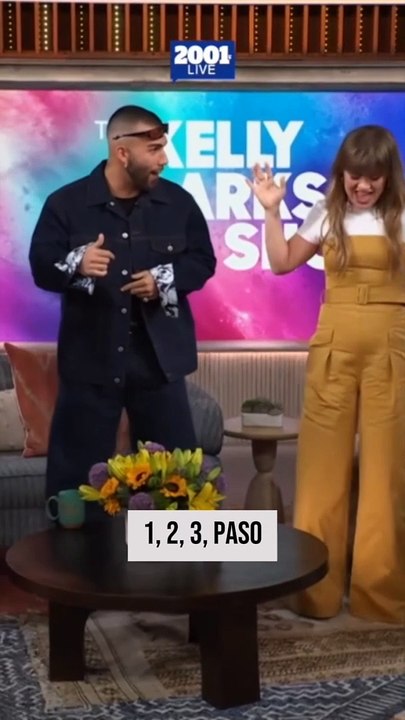 Manuel Turizo le enseñó a Kelly Clarkson cómo bailar bachata  