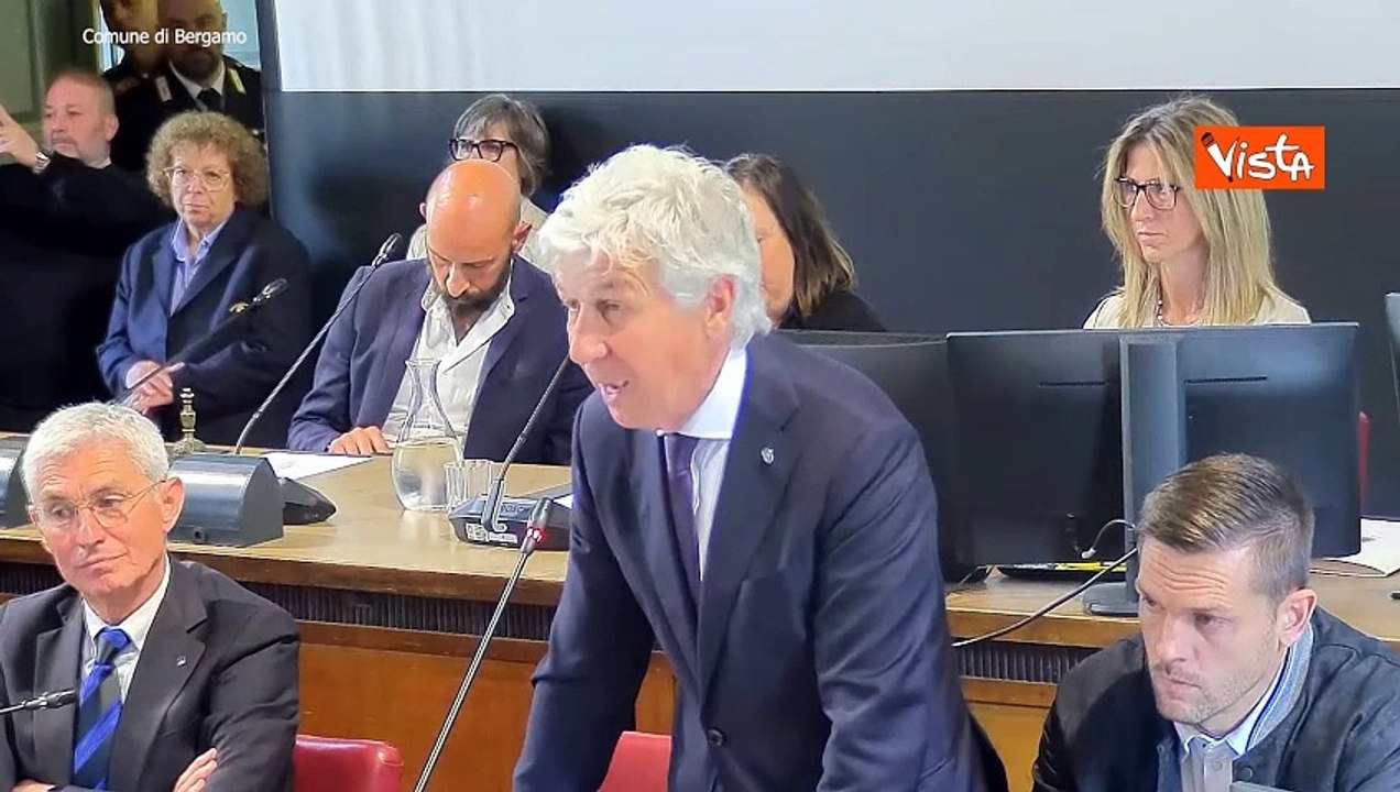 L'Atalanta Premiata dal Comune di Bergamo, la commozione di Gasperini