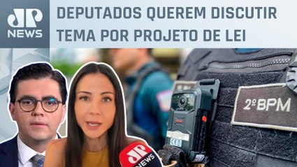 Bancada da Câmara apresenta projetos para suspender decisão das câmeras corporais