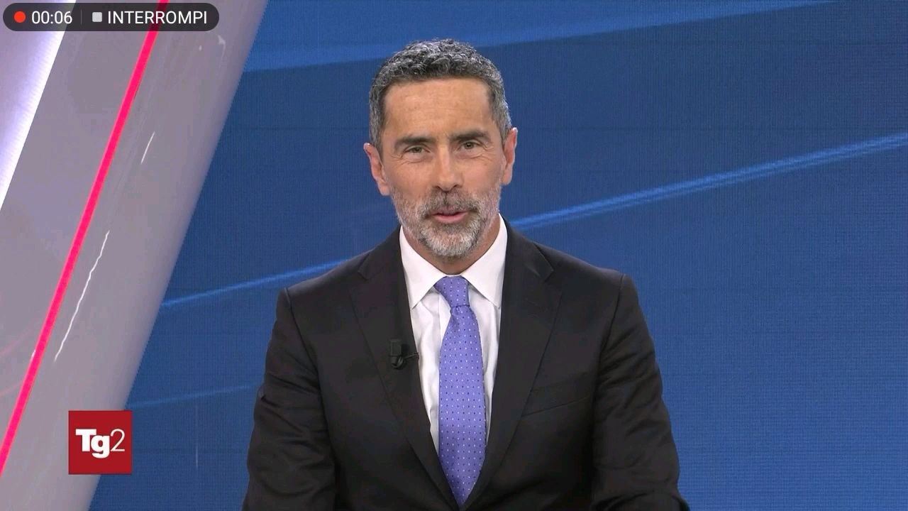 nuova sigla finale Tg2 dal 25/05/2024