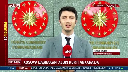 Kosova Başbakanı Albin Kurti Ankara'da