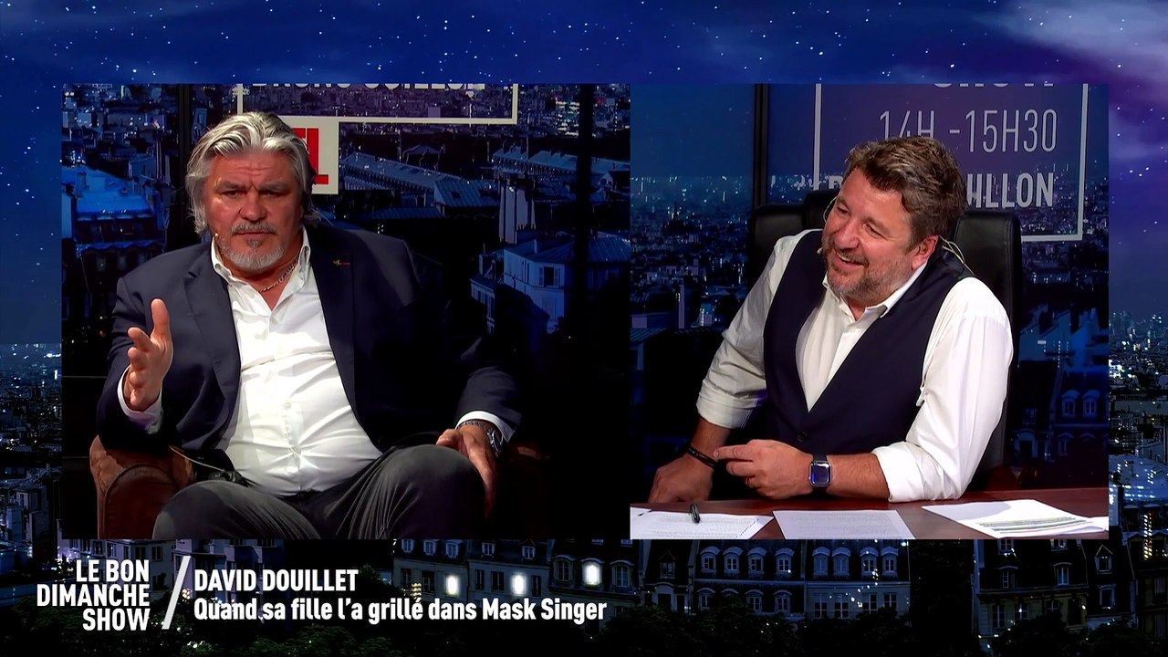 EXCLU VIDÉO - David Douillet dans Mask Singer : "J’ai été grillé par ma fille en deux secondes"